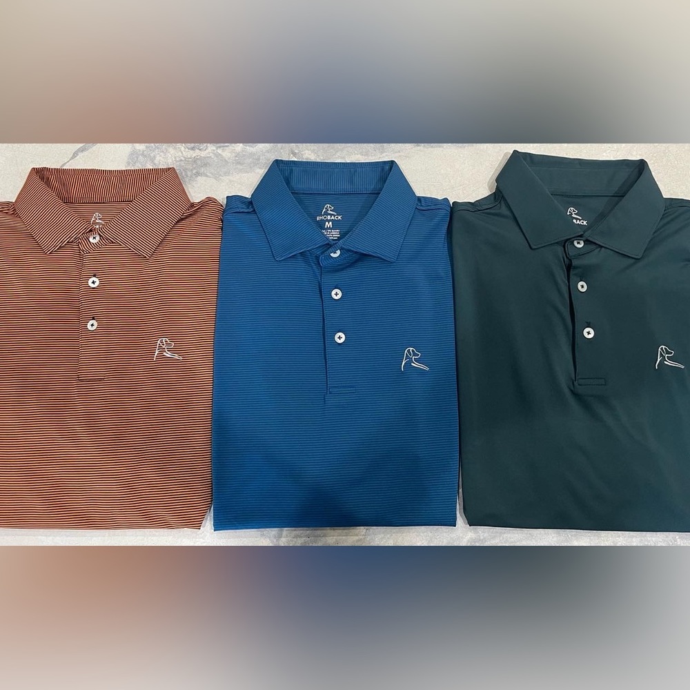 Set of 3 Rhoback polos